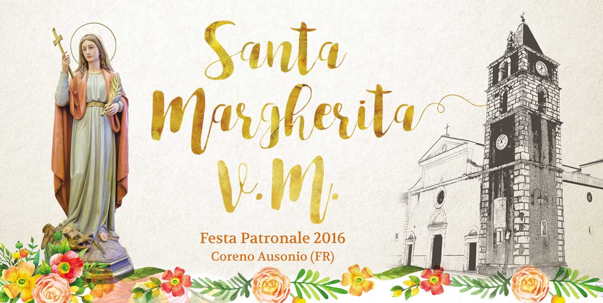 Manifesto festa Santa Margherita 2016